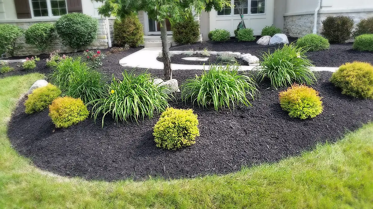 Mulch installation